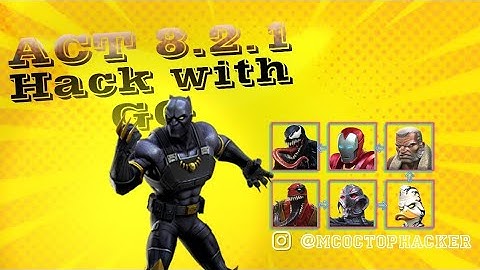 Mcoc Act 8.2.1 path 6 Hack with GG Marvel contest of champions hack