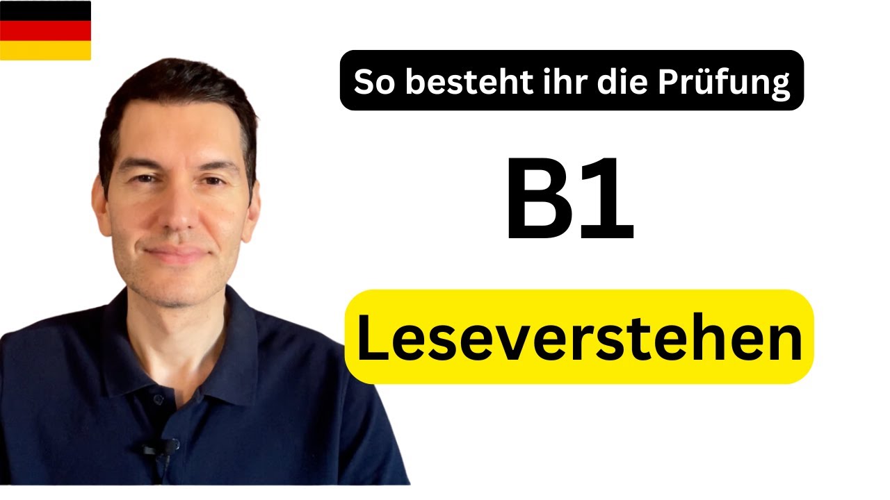 Lesen B1 | Tipps + Beispiele | DTZ - Prüfung