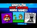 The Most Obscure Mario Games Iceberg (Explained)