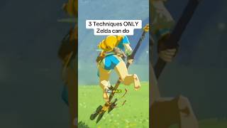 3 techniques ONLY Zelda can do in BOTW