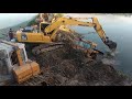 Спасаем утонувший бульдозер
