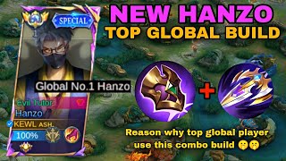 Reason why Top Global Player use this combo build for HANZO ( Hanzo New Meta Build)