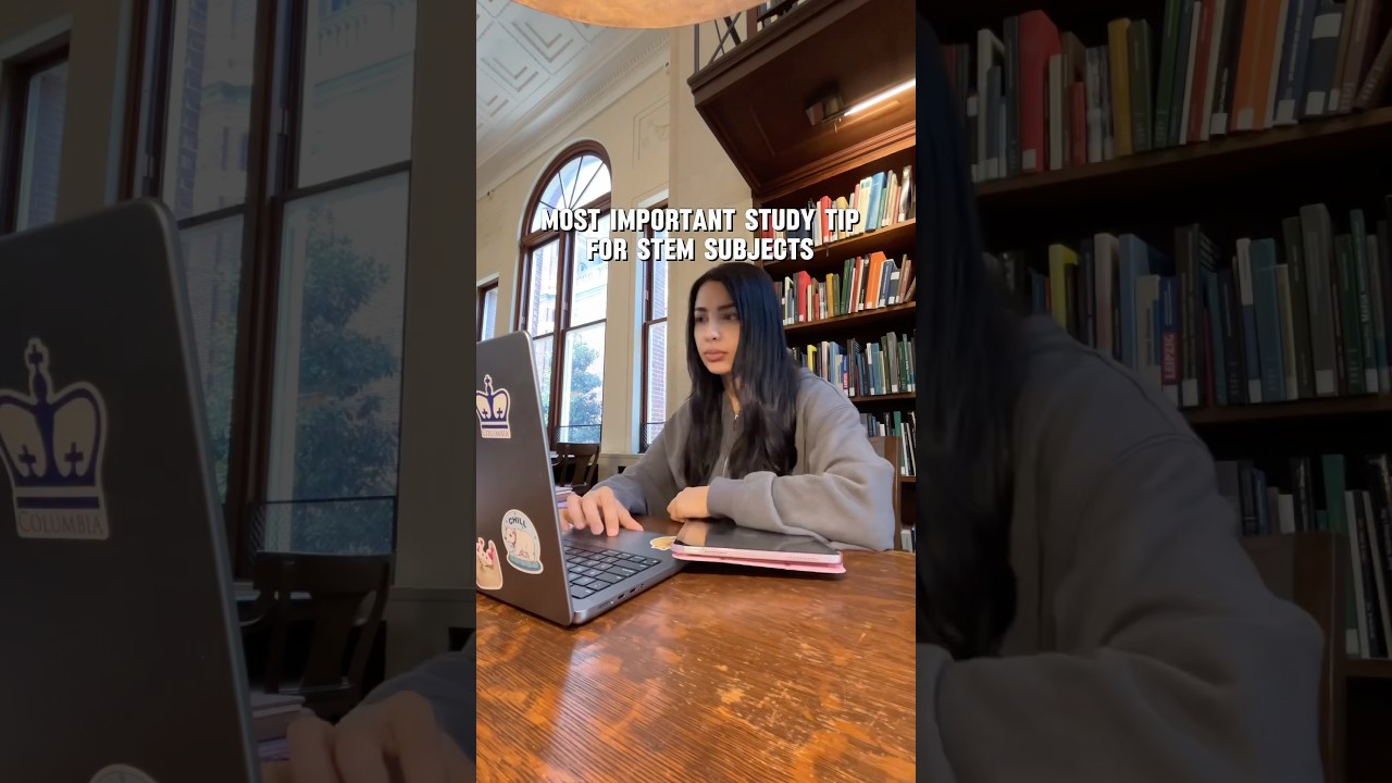 STEM study tip I wish I knew sooner 