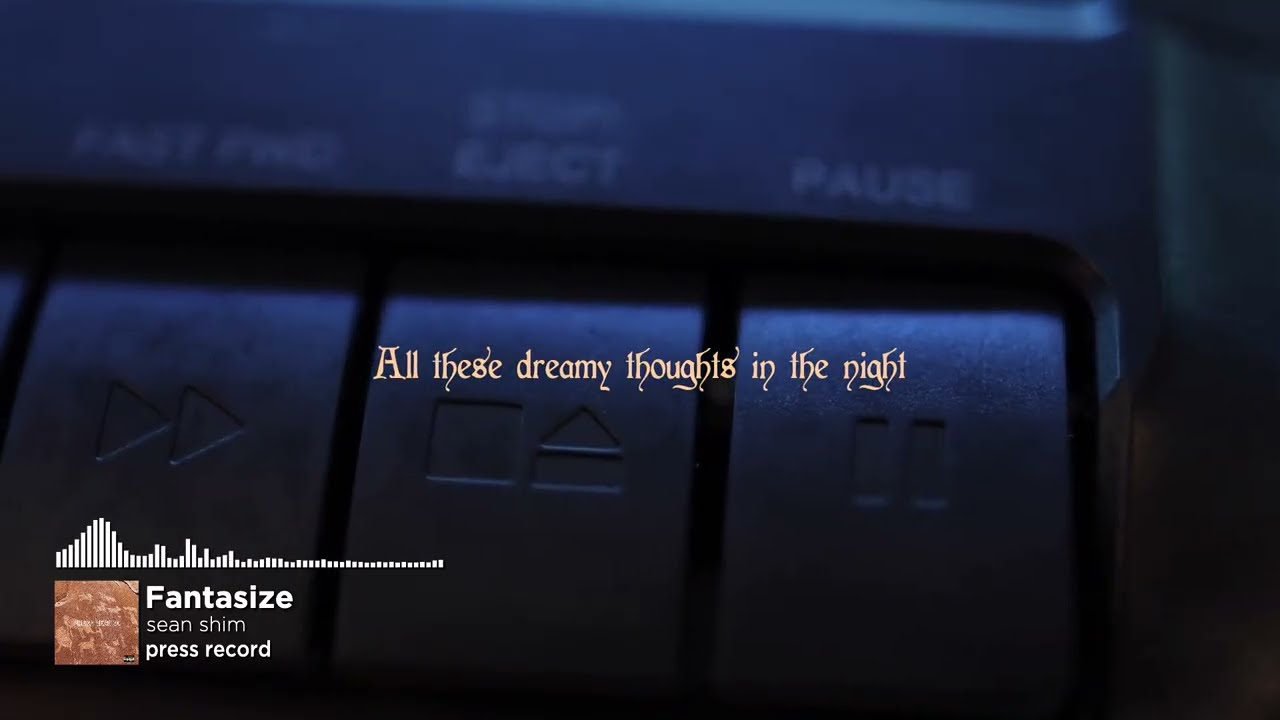 sean shim - Fantasize (lyrics)
