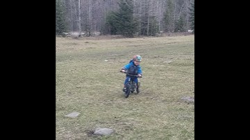 12" Stacyc my 3 year old learning to ride his