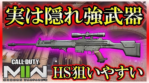 【CoD:MW2】この武器、実は隠れ強武器です！マークスマンライフルのLM-Sが低反動でHSしやすい！