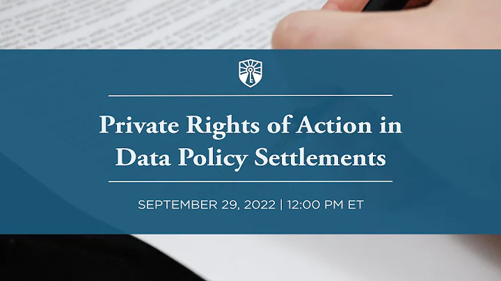 Private Rights of Action in Data Policy Settlements - DayDayNews