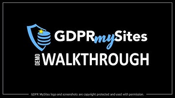 GDPR MySites Demo & Walkthrough