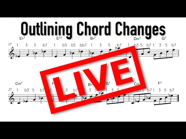 🔴 LIVE Outlining Chord Changes Masterclass! 