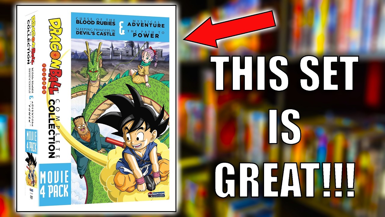 The Dragon Ball Complete Movie Collection DVD Box Set Is GREAT