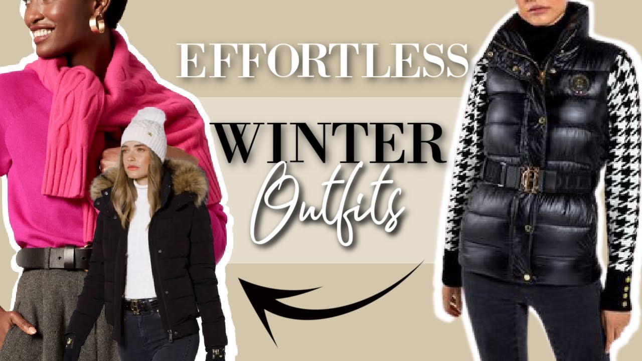 8 EFFORTLESS Elegant Winter Outfit Ideas 