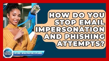 How Do You Stop Email Impersonation And Phishing Attempts? - Internet Infrastructure Explained
