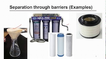Lecture 11 Introduction to Separation Process and Membrane Separations
