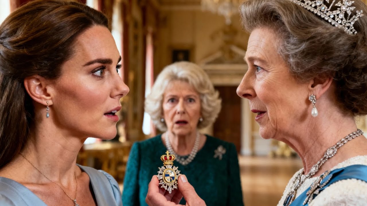 “A CLEAR MESSAGE” — Princess Anne Hands Historic Brooch to Catherine, Shuts Out Camilla | Emotional