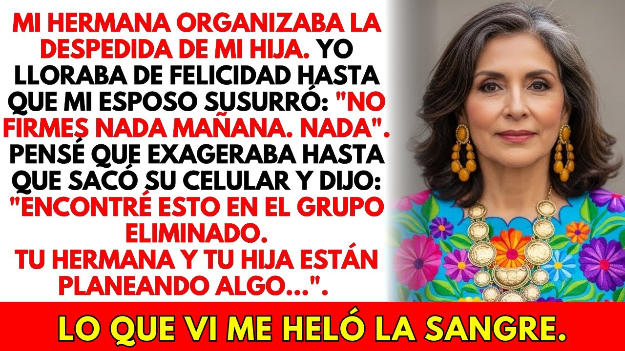 Mi hermana planeaba la despedida de mi hija… hasta que mi esposo dijo: 