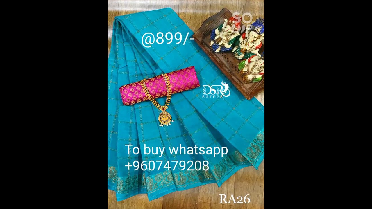 Purely Our Traditional Madurai Sungudi Sarees 899 All Over India Whatsapp 9607479208