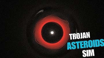 [4K] Trojan Asteroid Simulation | 10 MILLION PARTICLES
