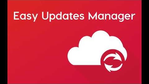 Easy Updates Manager General Tab