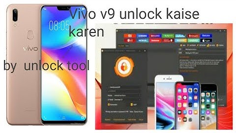 vivo v9 unlock remove password lock pattern by unlock tool