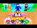 HUNTERS vs ELEMNTAL HEARTS SPEEDRUNNER in Minecraft!