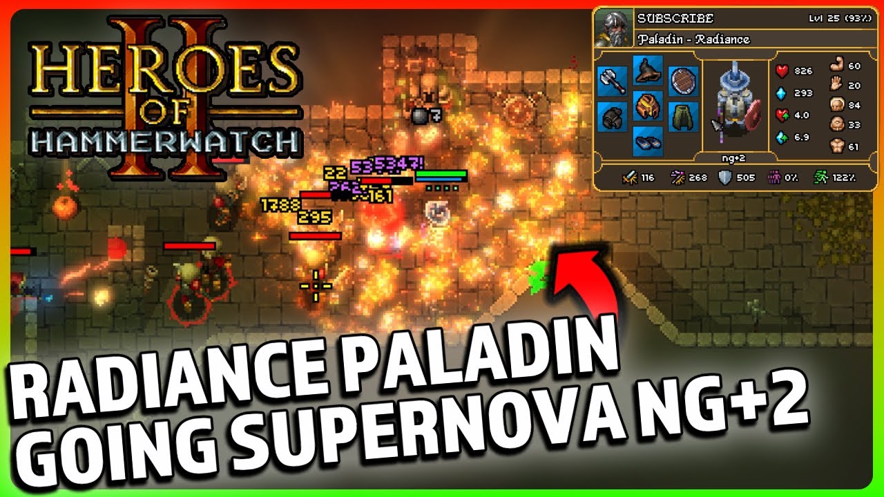 IS RADIANT PALADIN just a Fire Mage? | Heroes of Hammerwatch 2