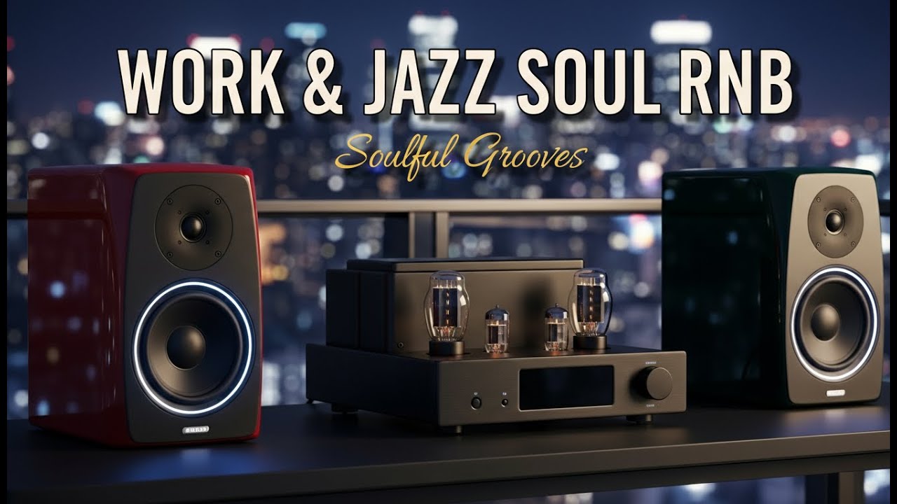 Smooth Jazz & R&B Grooves | Relaxing Background Music for Work