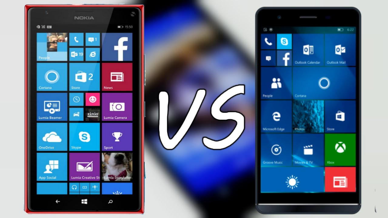 Windows Phone VS Windows 10 Mobile Fluidez YouTube
