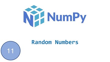 آموزش نامپای | جلسه یازده | numpy | random numbers
