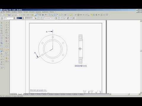 Quotare un diametro in una sezione ruotata con Solid Edge