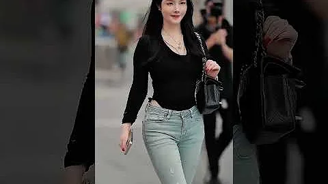 TOP Beautiful Chinese Girl | Chinese Street Fashion eps.23