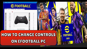 How To change efootball 2022 PC Control keyboard Setting | Keyboard And Gamepad Setting