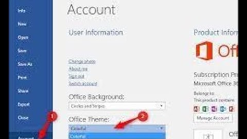 how to change theme in microsoft word, powerpoint, excel to black or dark mode |amharic