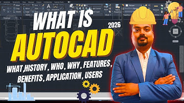 What is AutoCAD? | Learn Uses, Features & Benefits #AutoCAD #elitecadcomputerinstitute #ecci
