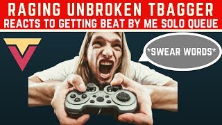 TBagging Unbroken Streamer Reacts to My Clutch Win