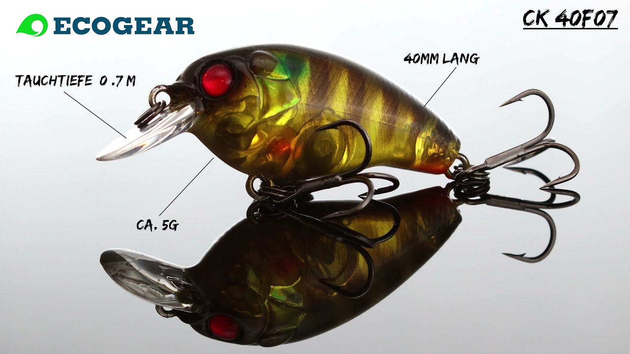 ECOGEAR CK 40F07 Crankbait Wobbler