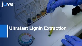 Ultrafast Lignin Extraction From Unusual Mediterranean Lignocellulosic Residues l Protocol Preview