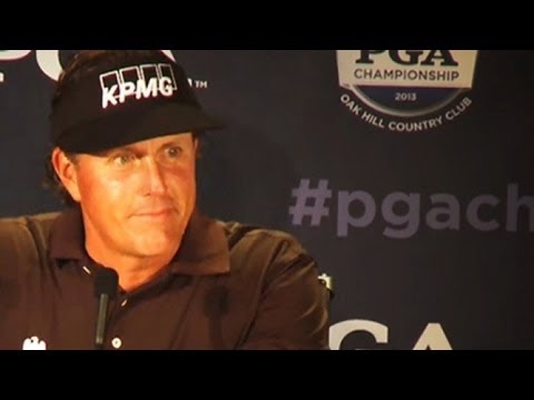 Phil Mickelson Discusses His Expectations At Oak Hill | 2013 PGA Championship