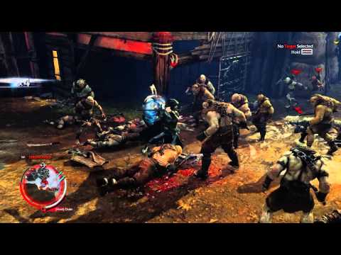 Middle-Earth Shadow of Mordor Gameplay (Graug Riding)