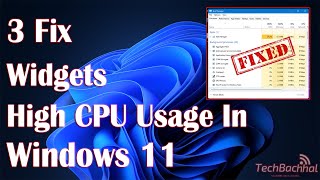 Widgets high CPU usage In Windows 11 - 3 Fix How To screenshot 5