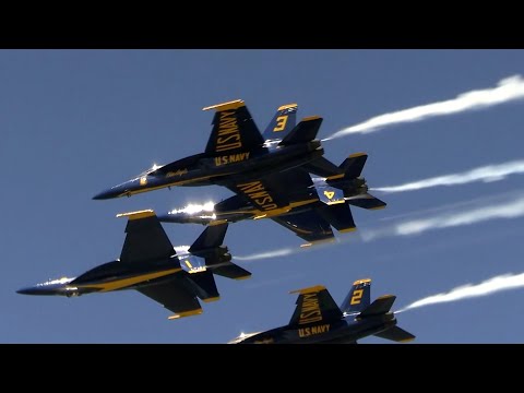 Videó: Blue Angels légibemutatók a D.C. területén 2018