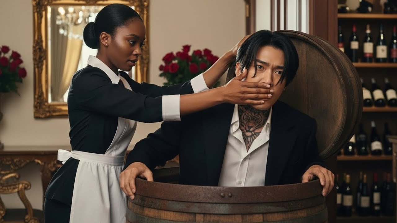 The Waitress Hid a Stranger Inside a Wine Barrel to Save Him —Unaware He Was the Korean Mafia Boss