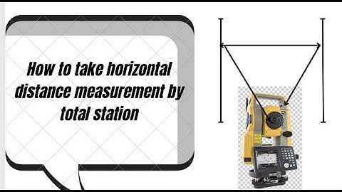 How to use MLM function in koloida Total Station/Horizontal Distance Measurment