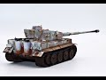 Practice painting and weathering borders early tiger i