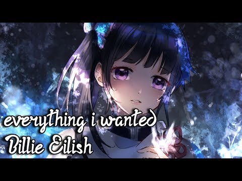 Nightcore - everything i wanted - (Lyrics)