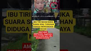 Download Lagu ibu tiri Nizam buka suara soal dirinya  dugaan yang telah menganiaya liga #nizam #ibutiri #sukabumi MP3