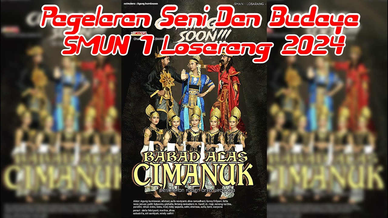 Live Stream LENSA SMANLOS RESITAL SENI BUDAYA SMAN 1 LOSARANG KELAS XII TAHUN AJARAN 2023/2024