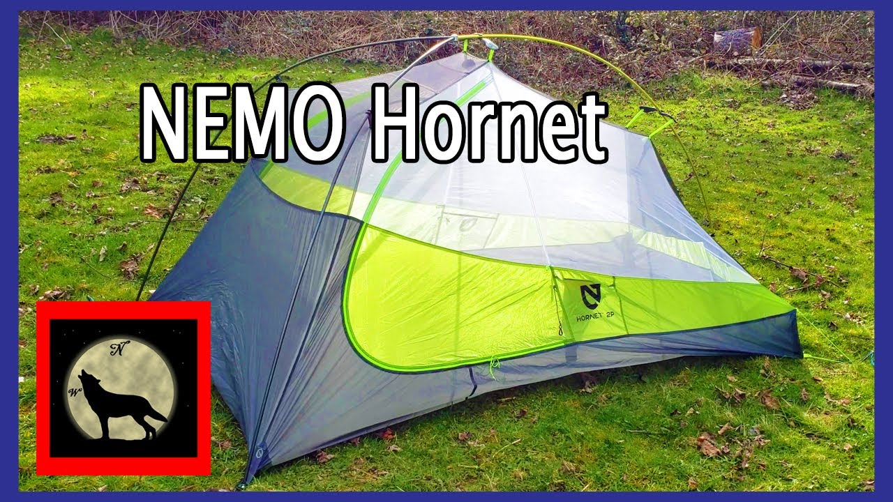 Nemo Hornet Ultralight Semi Freestanding Backpacking Tent Setup And Overview Youtube