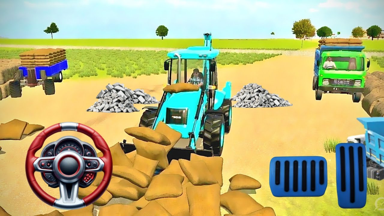 😱Heavy Loading Challenge🔥 Truck Mein pajero + DJ Setup | Ultimate Gaming Fun 🤣 #dj #tractor