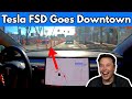 I Turned On Tesla's Full Self Driving in Downtown Ann Arbor and THIS Happened | FSD Beta Drive 3