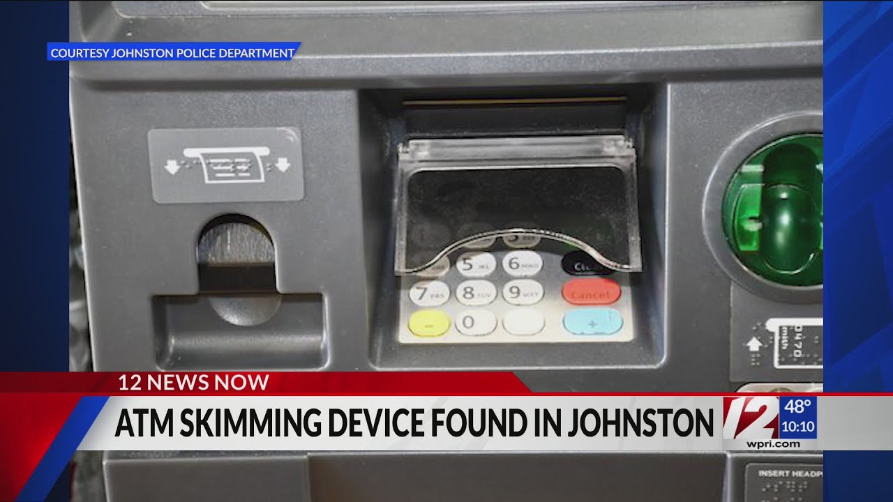 Police find 'skimming device' on Johnston ATM - YouTube